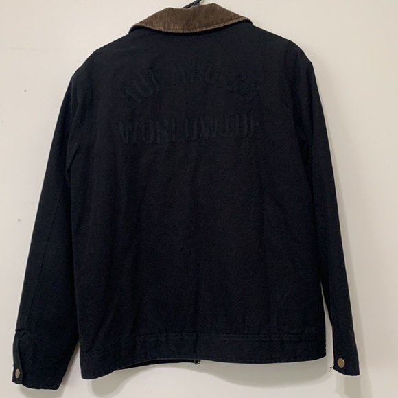 HUF JD Work Jacket Black - Picture 6 of 7